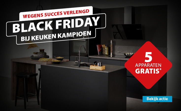 Black Friday verlengd!